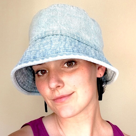 Accessories Y2k Vintage Denim Bucket Hat Poshmark